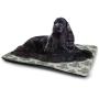 DayDayFun Victorian Pet Sleeping Mat Floral Lavender Color Bloom Blossoms Flowering Continuous Classy Artful Design Print Easy-to-Clean Pet Mat Fuchsia