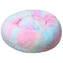 ZEJEUER Soft Washable Comfortable Pet Bed Round Nest Sleeping Sofa for Cats and Dogs GS010