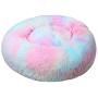 ZEJEUER Soft Washable Comfortable Pet Bed Round Nest Sleeping Sofa for Cats and Dogs GS010