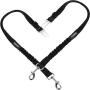 Vastar Dog Seat Belt Harness, 2 Packs Pet Dog Seat Belt Leash Adjustable Dog Cat Safety Leads Harness, Vehicle Car Seatbelt Harness for Pets with Elastic Nylon Bungee Buffer for Shock Attenuation