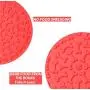 MLOHAS Dog Lick mats 3pcs Dog Bathing Distraction Device Slow Treat Dispensing Mat with Super Suction,Lick Dog Mat Suctions to Wall for Pet Bathing, Grooming, and Dog Training (2x6In+1x8In) MLOHAS Dog Lick mats 3pcs Dog Bathing Distraction Device Slow Treat Dispensing Mat with Super Suction,Lick Dog Mat Suctions to Wall for Pet Bathing, Grooming, and Dog Training (2x6In+1x8In)