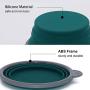 nobrand 2 Pack Collapsible Dog Bowl & Pet Bowl Collapsible Travel Silicone for Outdoor Travel Hiking Camping (1000ml)