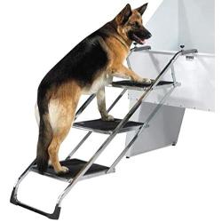 Master Equipment PetEdge Grooming Tub Pet Stairs – Non-Skid Stairs Allow Pets to Climb to Tub or Grooming Table Surface