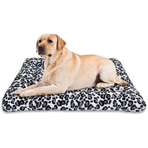 MIXJOY Dog Bed Crate Mat 30/36/42 Washable Anti-Slip Kennel Pad for Large Medium Small Dogs and Cats (40-Inch)