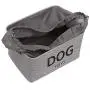 Geyecete Canvas Dog Treats Basket with a Drawstring Keep Away from dust -Foldable Dog Food Basket Basket for Dogs Treats Storage Geyecete Canvas Dog Treats Basket with a Drawstring Keep Away from dust -Foldable Dog Food Basket Basket for Dogs Treats Storage