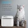 PETBIA Interactive Cat Toy Plus Cat Water Fountain, 84oz/2.5L Automatic Pet Water Fountain