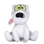 Nickelodeon for Pets Rockos Modern Life Rocko Figure Plush Dog Toy - 6 Inch Grey, Blue and Purple Squeaky Dog Toy for All Dogs - Nickelodeon Toys for Dogs, Squeak Dog Toy (FF15302)