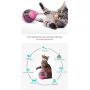 3T6B Cat Tumbler Toy, Cat Tumbler Food Dispenser Toy Cat Fodder Leaky Ball Puzzle Toy Pet Interactive Toy