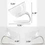 Creation Core Stylish Transparent Slanted Tilted Cat Bowl Cat Slow Feeder Creation Core Stylish Transparent Slanted Tilted Cat Bowl Cat Slow Feeder