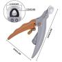 Pet Nail Clipper with Rechargeable LED Light -Great for Cats & Dogs, Built-in Nail File/Razor Sharp Blades/Sturdy Non Slip Handles