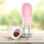 madeking Dog Water Bottle Portable Pet Water Bottle Leak Proof Dog Water Dispenser and Food, Lightweight Dog Travel Water Bottle Bowl for Walking and Trave