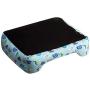Hollypet Pet Bed for Dog and Cat Rectangle Plush Self-Warming Puppy Sofa Mat Cushion, Blue