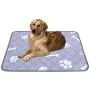 POPETPOP Washable Dog Pee Pads Reusable Whelping Pads Waterproof Dog Mat Puppy Potty Training Pads S