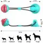 WLHOPE Dog Chew Suction Cup Tug of War Toy, Rope with Resistance to Strong Bites Strong Training Effect for Small Medium Dogs (Blue Pink) WLHOPE Dog Chew Suction Cup Tug of War Toy, Rope with Resistance to Strong Bites Strong Training Effect for Small Medium Dogs (Blue Pink)