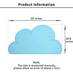 Ptlom Pet Placemat for Dog and Cat, Mat for Prevent Food and Water Overflow, Suitable for Medium and Small Pet,Silicone