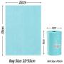 Single Unscented Dog Waste Bags-180,540,960Bags,1.2Mirco Thickness and Measure 813Inches-180BAGS