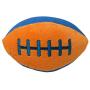 Nerf Dog Trackshot Football Dog Toy, Lightweight, Durable and Water Resistant, 7 Inches for Medium/Large Breeds, Two Pack, Green/Blue and Orange/Blue