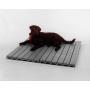 Drymate Premium Whelping Box Liner (48'' x 59''), Machine Washable Whelping Mat - Absorbent/Waterproof/Durable - Whelping Pad - Easily Cut to Fit Any Whelping Box, (Made in The USA)