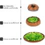 Hestarpet Pet Snuffle Mat for Dogs, Interactive Puzzle Dispenser Toy, Pet Slow Feeding Pad, Nosework Sniffing Bowl for Encourgaing Natural Foraging Skills for Dogs Cats