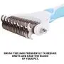 Folomie Pet Grooming Tool - Dematting Comb with 2 Sided for Cats & Dogs Professional Undercoat Grooming Rake Brush Double Sided