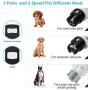 Dog Nail Grinder, Pet Nail Grinder, Professional 2-Speed Low Noise Rechargeable Pet Nail Trimmer Painless Paws Grooming & Smoothing for Small Medium Large Dogs & Cats