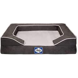 Sealy Lux Quad Layer Orthopedic Dog Bed with Cooling Gel