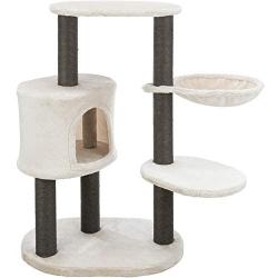 Royal Pet Club Moriles Gray Cat Tower with Scratching Posts, Condo, Hammock, Padded Platform, Light Gray (44622)