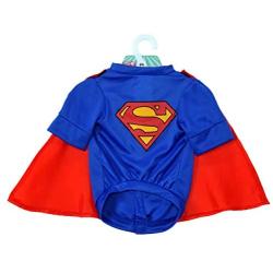 DC Comics Superman Shirt and Cape Pet Costume