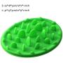 PETBABA Dog Bowl Slow Feeder, Interactive Puzzle Fun Silicone Nonskid Feed Dish, Against Bloat in Eating Food, Keep Your Cat Pet Healthy
