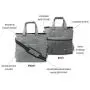 maxpama Dog Travel Bag - Weekend Tote Organizer Bag for Pet Travel, Airline Approved - Includes 1X Pet Travel Bag, 2X Food Storage Containers and 2X Collapsible Silicone Dog Bowls - Gray maxpama Dog Travel Bag - Weekend Tote Organizer Bag for Pet Travel, Airline Approved - Includes 1X Pet Travel Bag, 2X Food Storage Containers and 2X Collapsible Silicone Dog Bowls - Gray