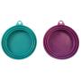 Set ofGood Living Set of 2 Pet Food Covers Meaure Inner Ring 3 Inch, Outer Ring 3.5 Inches