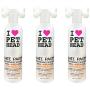 Pet Head 3 Pack of White Party Brightening Shampoo for Dogs, 12 Ounces Each, with Argan Oil, Orangelicious