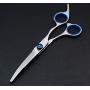 sesaisi Pet Dog Grooming Scissors Professional Hair Grooming Scissors Curved Shears Kit Thinning Trimmer Comb Hair Cutting Tool 6 Pieces Set