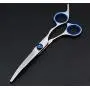 sesaisi Pet Dog Grooming Scissors Professional Hair Grooming Scissors Curved Shears Kit Thinning Trimmer Comb Hair Cutting Tool 6 Pieces Set