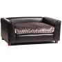 Keet Fluffly Deluxe Pet Bed, Sofa Charcoal, Small