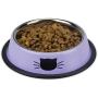 Ureverbasic Cat Bowls Pet Bowl Cat Food Water Bowl with Rubber Base Small Pet Bowl Cat Feeding Bowls Set of 2