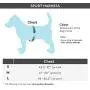 Gooby Dog Harness - Escape Free Sport Patented Step-in Neoprene Small Dog Harness - Perfect on The Go Four-Point Adjustable Harness for Small Dogs or Cat Harness