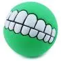 1PC only Treat Ball Pet Dog Toy Smile With Teeth Grinding Chew Sound Funny Playing BLUS 1PC only Treat Ball Pet Dog Toy Smile With Teeth Grinding Chew Sound Funny Playing BLUS