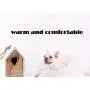 BODISEINT Modern Soft Plush Round Pet Bed for Cats or Small Dogs, Mini Medium Sized Dog Cat Bed Self Warming Autumn Winter Indoor Snooze Sleeping Cozy Kitty Teddy Kennel BODISEINT Modern Soft Plush Round Pet Bed for Cats or Small Dogs, Mini Medium Sized Dog Cat Bed Self Warming Autumn Winter Indoor Snooze Sleeping Cozy Kitty Teddy Kennel