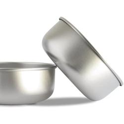 Basis Pet Made in The USA Stainless Steel Dog Bowl