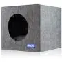 PetLike Cat House Collapsible Cat Cave with Removable Cushion Stackable Cat Cube Cat Tent Bed for Indoor Cats/Cat Condo