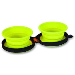Petmate Silicone Duo Travel Bowl