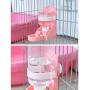 YTDTKJ Pets Cats Dogs Automatic Water Dispenser, 350ml Pet Hanging Water Dispenser