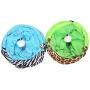 MJEMS Cat Tunnel with Play Ball, Small Pet Interactive Peek-a-Boo Chute Cat Tube Toy, Camouflage S-Tunnel for Indoor Cat, Best for Puppy, Kitty, Kitten, Rabbit, Hideout Winter Warm Velvet Cage