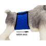 Male Dog Belly Band Wraps Washable Diapers for Small and Medium Dogs(3 Pack) by Mkono