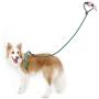 PAWABOO Dog Leash Harness Set, Durable Adjustable Heavy Duty No Pulling Dog Harness + Leash for Pet Dog Training Walking Running.