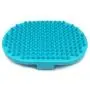 DYBEN Pet Bath Brush/Dog Shedding Brush/Soft Bristles Brush with Massage Teeth/Curry Shampoo Washing Brush/Dog Bath & Massage Brush for Pets with Short and Long Hair