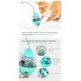 D&E garden family Cat Tumbler Toy Ball Kitty Slow Food Dispenser Toy, Cat Fodder Leaky Ball pet Interactive Toy.Pet Training Supplies, Puzzle Toy.Slow cat Feeder cat Toys.