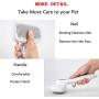 QYCL Pet Comb flea, Dog Hair Remover Automatic Pet Dog Grooming Tool Puppy Cat Hair Comb,Pink