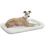MidWest Bolster Pet Bed | Dog Beds Ideal for Metal Dog Crates | Machine Wash & Dry